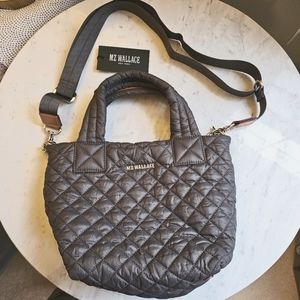 Mz Wallace Mini Metro Tote Deluxe in Magnet